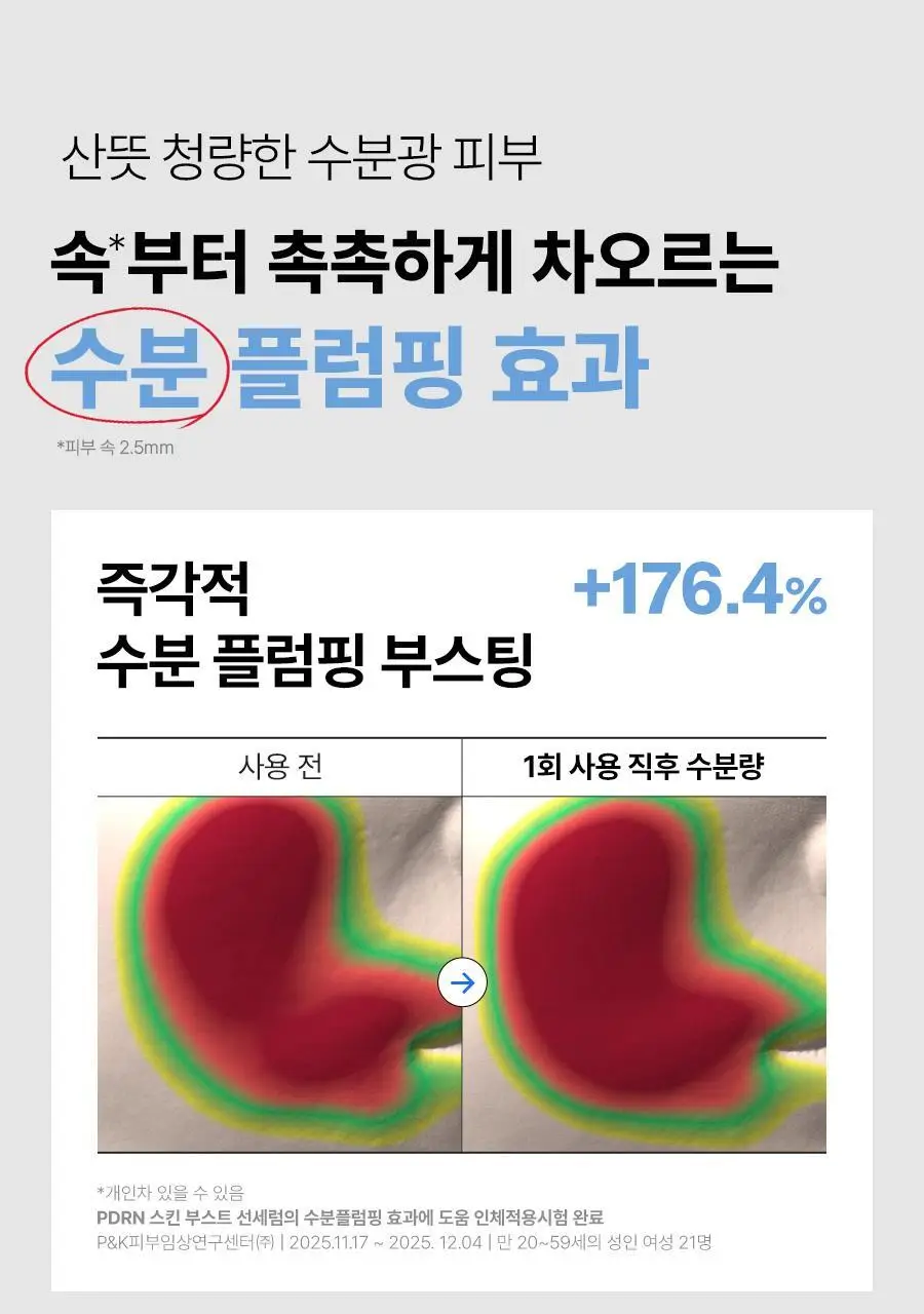 [구매인증이벤트/수분촉촉선] 닥터지 스킨부스트 PDRN 선세럼 50ml 기획 (+10ml) 상세페이지 14